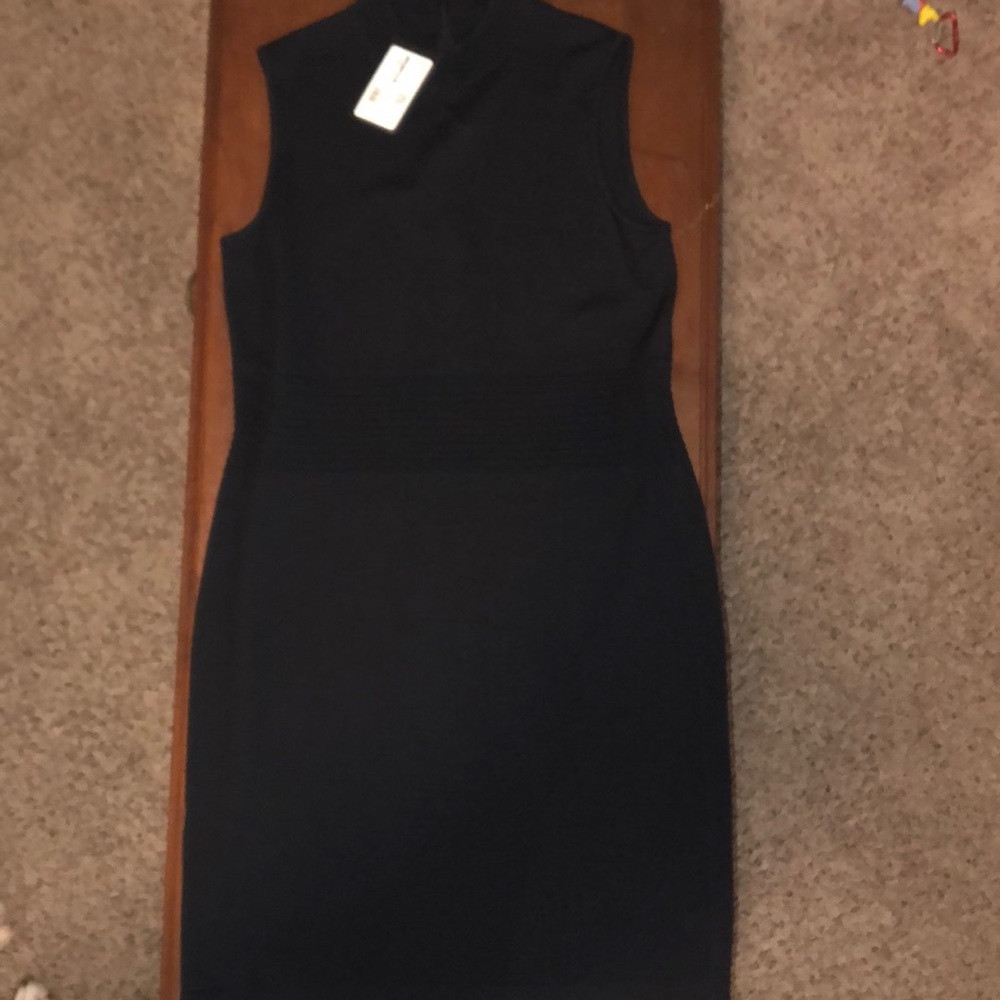 Black cocktail dress.